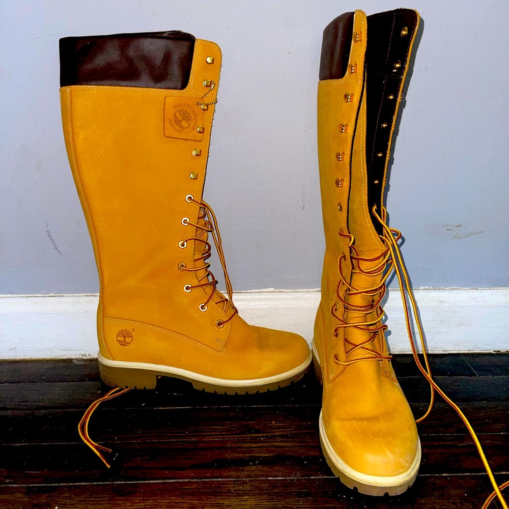 Knee high timberland
